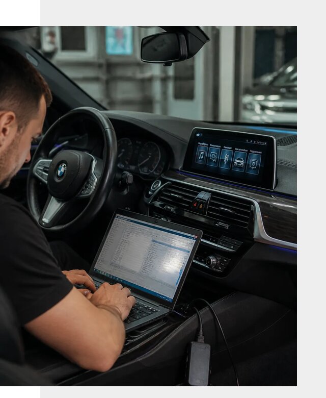 Русификация мультимедиа BMW для авто под ключ в Полысаеве