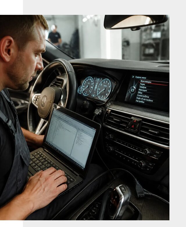 Русификация приборной панели BMW для авто в Полысаеве от компании