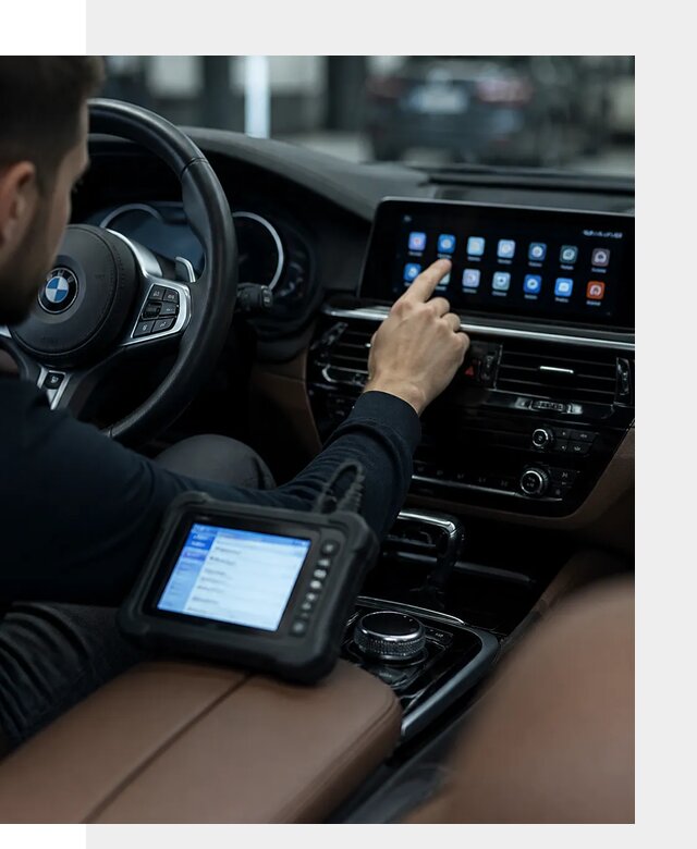 Установка приложений и мультимедиа сервисов BMW в Полысаеве