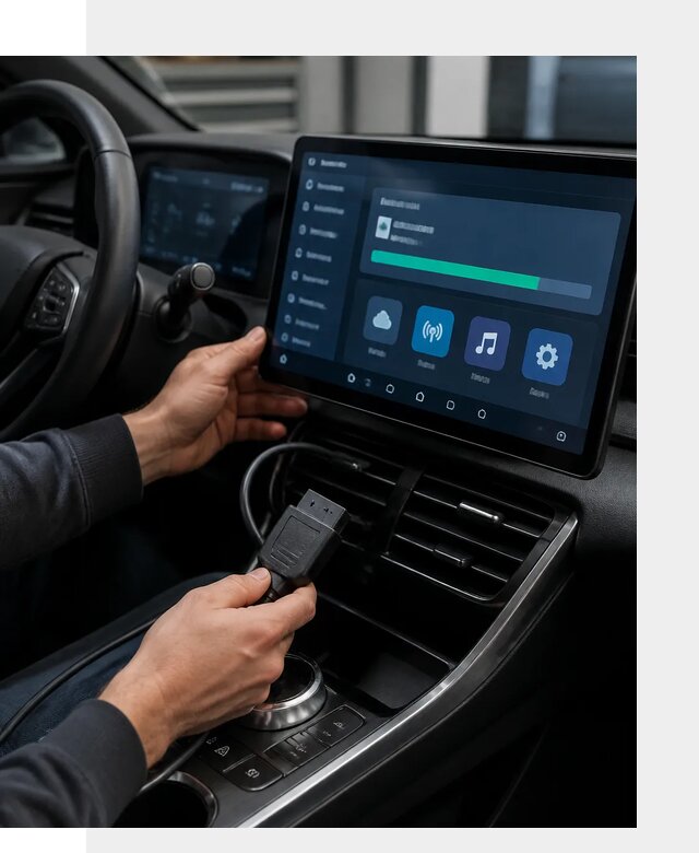 Установка приложений BYD для автомобиля под ключ в Полысаеве