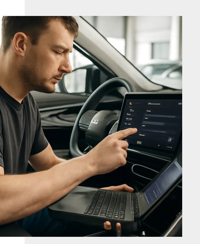 Русификация и адаптация мультимедии Exeed TXL в Полысаеве
