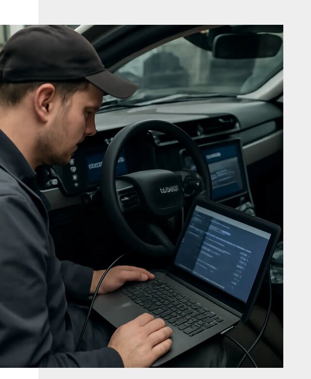 Профессиональная русификация автомобилей Lynk Co в Полысаеве