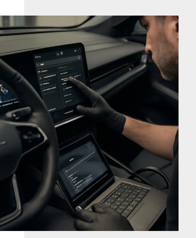 Русификация приборной панели Rising автомобиля в Полысаеве
