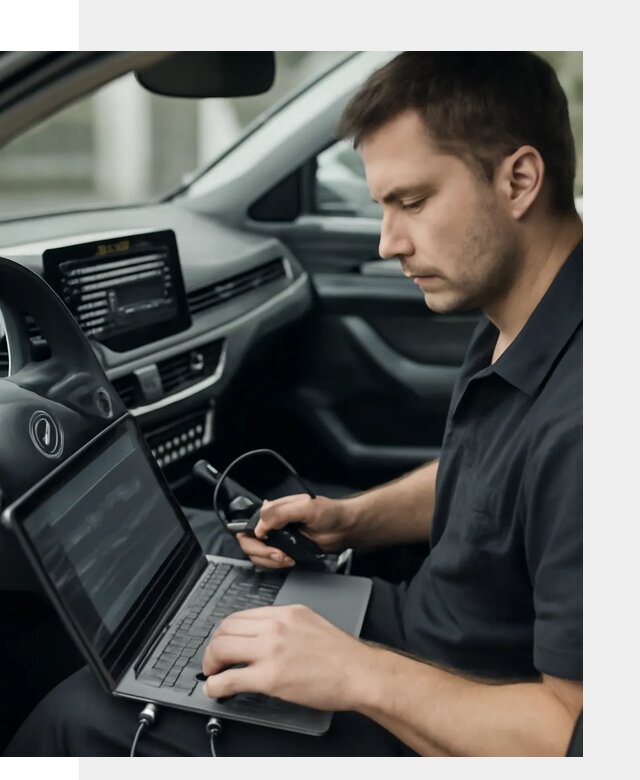 Настройка телематики автомобиля под ключ для авто в Полысаеве