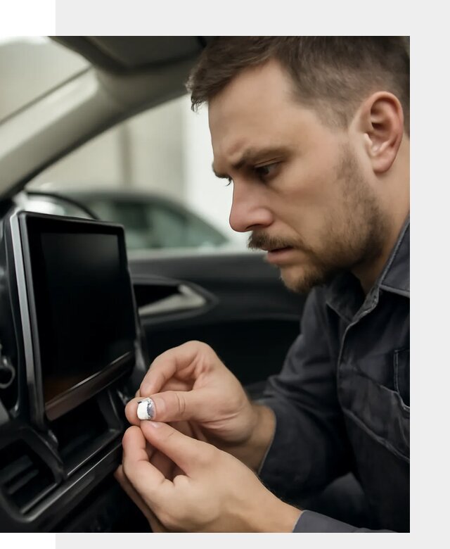 Установка SIM карты в авто для мультимедиа в Полысаеве