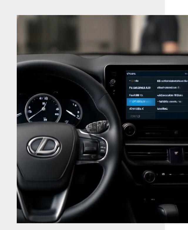 Русификация приборной панели Lexus в Полысаеве по 5656 р. | ФастМобиль-Плс