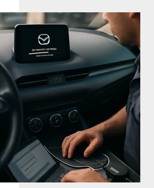 Установка приложений Mazda на мультимедийную систему в Полысаеве