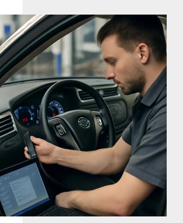 Русификация приборной панели Nissan для авто в Полысаеве