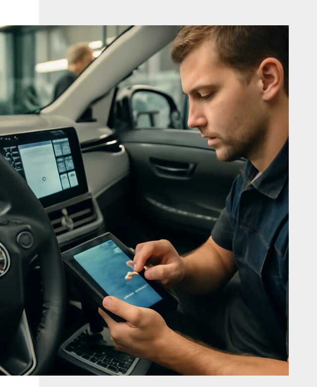 Установка приложений Toyota на мультимедиа в Полысаеве
